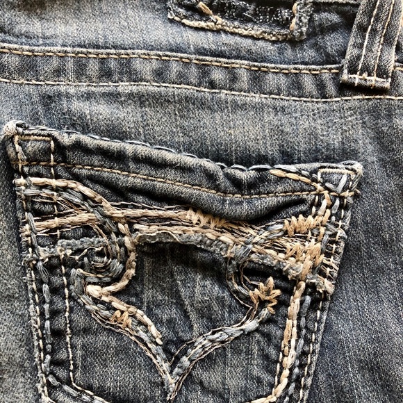 🌟Big Star🌟 Ladies Sweet Ultra Low Rise Jeans 27L - Picture 3 of 5